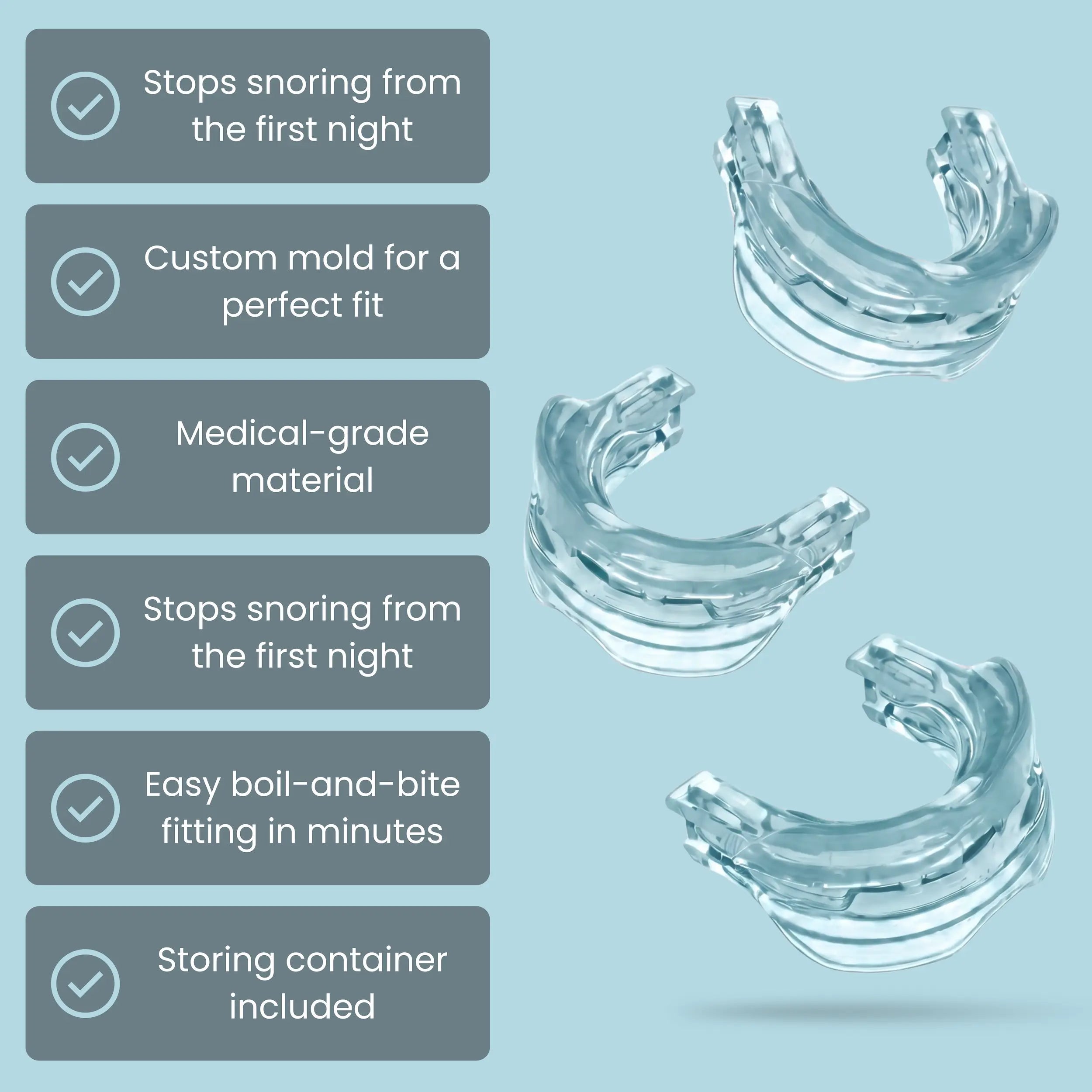 Somnex Pro™ Anti-Snoring Mouthpiece